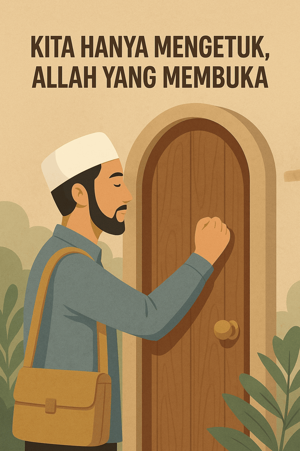 Kita Hanya Mengetuk, Allah yang Membuka: Renungan Untuk Pendidik