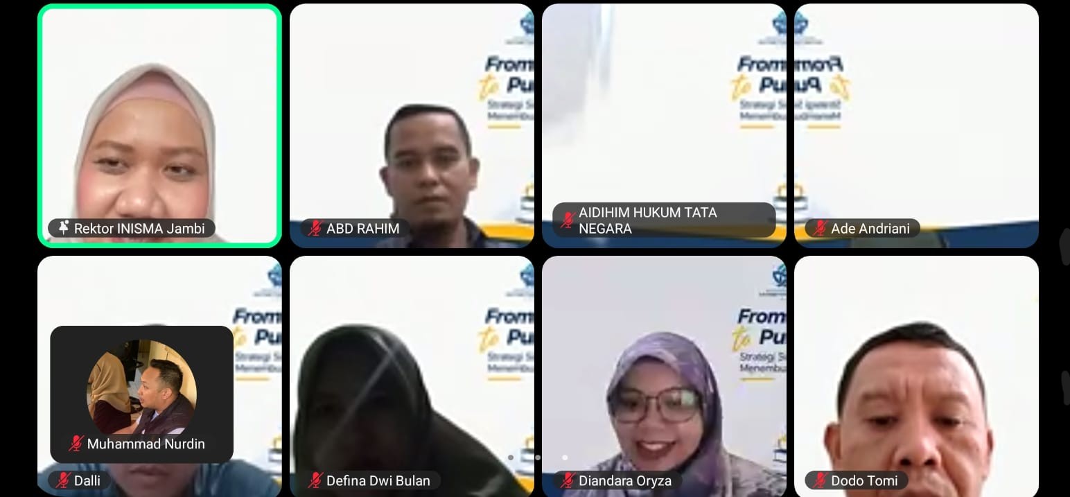 Rektor INISMA Jambi Sambut Baik Kegiatan PKM FTK UIN STS Jambi, Dorong Dosen dan Mahasiswa Tembus Jurnal Bereputasi