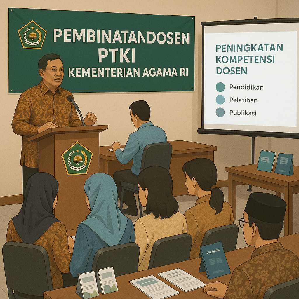 Kemenag Dorong Dosen PTKIS Tingkatkan Kualifikasi dan Inovasi Pembelajaran Digital